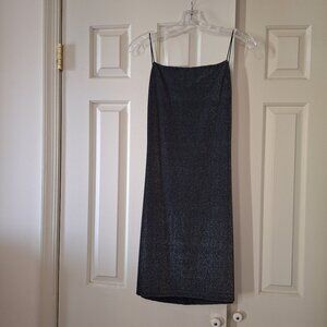 Shimmery Little Black Dress